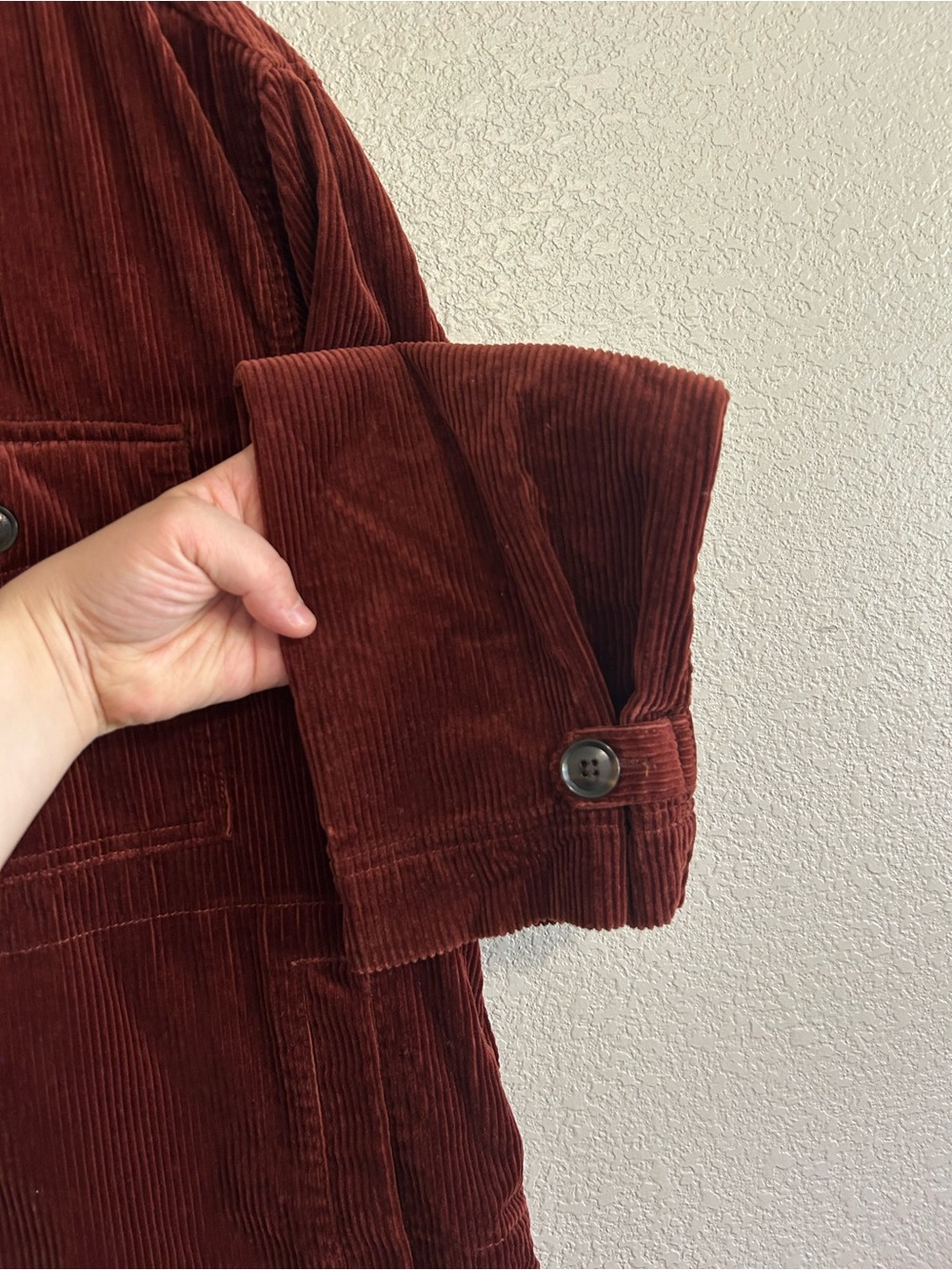 Madewell // Corduroy Oversized Yorkway Shacket - Picture 6 of 8